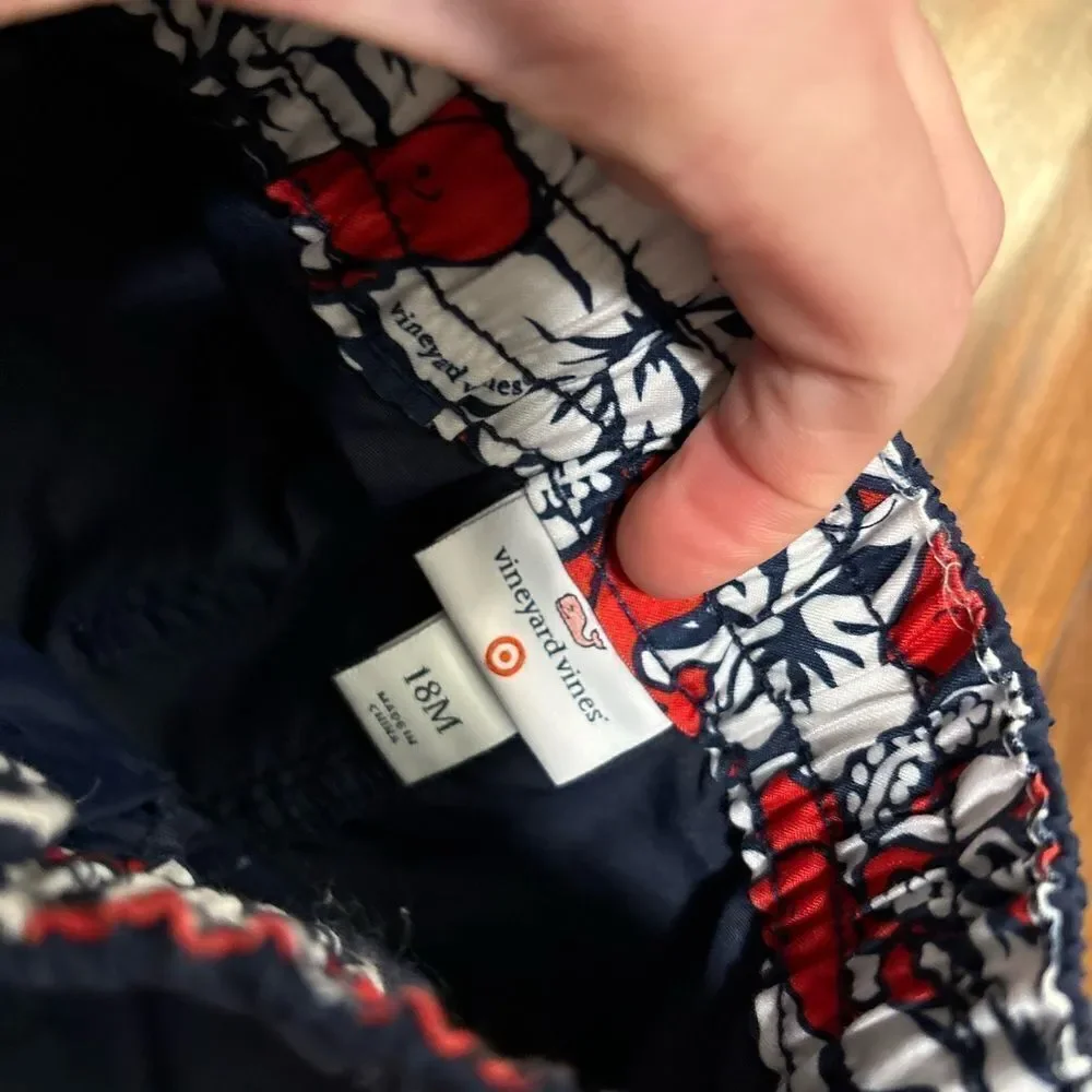 Vineyard Vines Target navy swim trunks